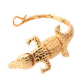 Hip Hop Stainless Steel Jewelry Black Silver Gold Jewelry Crocodile Bracelet